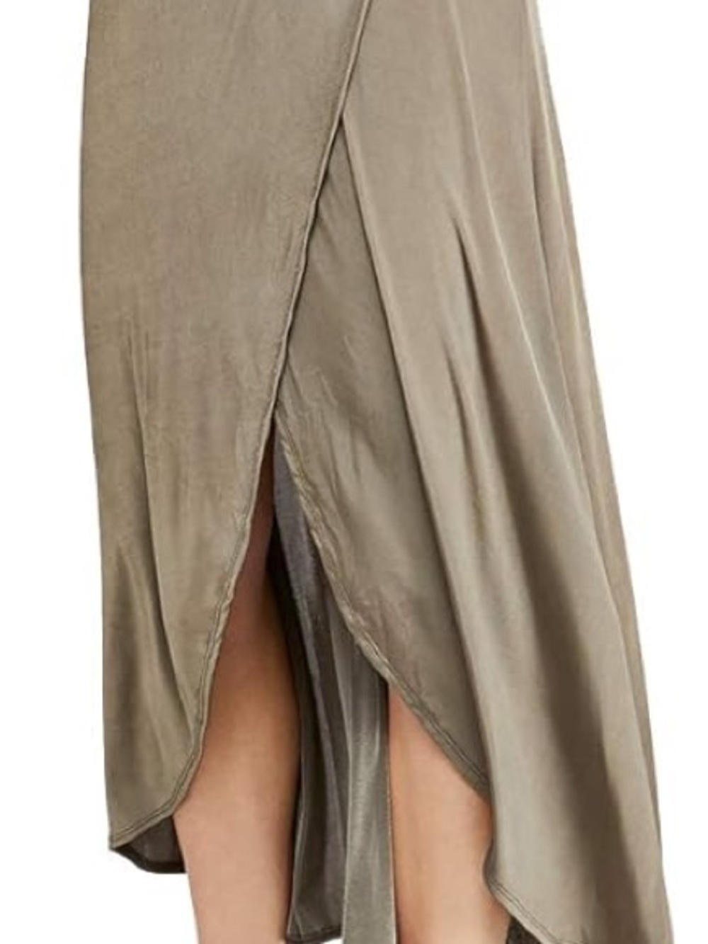 Free People Maxi Skirt in Army
